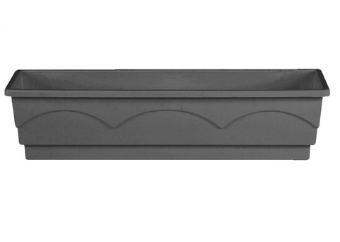 Emsa Lago Garden window box 100cm dark grey - 505103