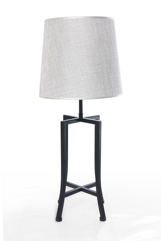 Table Lamp Black Chase and White Chapeau One Lamp - 603
