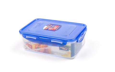 Lock & Lock Rectangle Plastic Container 1L Blue - HPL817B