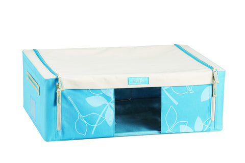Lock & Lock Living Box with window 33L (540x370x180mm) Blue - LLB523B