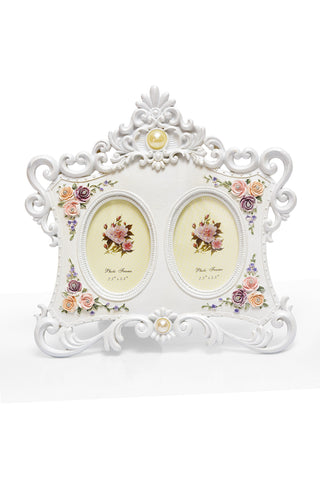 Photo Frame 2 Photos (Photos Size: 6 x 8.5 cm & 6 x 8.5 cm) White - N243