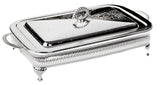 Queen Anne Silver Plated  Rectangle Serving Dish Large (Lid + Oven Dish) - 0-6297