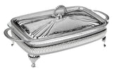 Queen Anne Silver Plated Rectangle Serving Dish Single ( Lid + Oven Dish) - 0-6305