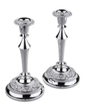 Queen Anne Silver Plated 2 pieces Set Candlestick - 0-8202