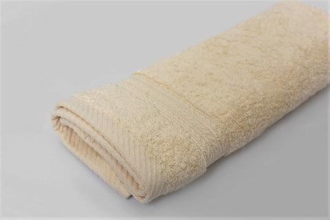 Percale 100% Egyptian Cotton Towel (100 x 180 cm) Off-white- 2129OW