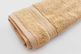 Percale 100% Egyptian Cotton Towel (100 x 50 cm) Beige - 2127B