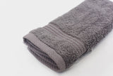 Percale 100% Egyptian Cotton Face Towel (30 x 50 cm) Grey- 2136GR