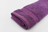 Percale 100% Egyptian Cotton Face Towel (30 x 50 cm) Purple- 2136P