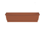 Emsa Lago Garden window box 75cm light brown - 501838