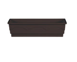 Emsa Lago Garden window box 75cm dark brown - 503322