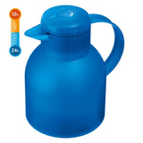 Emsa Samba Vacuum Jug 1.0L Translucent Blue - 509819