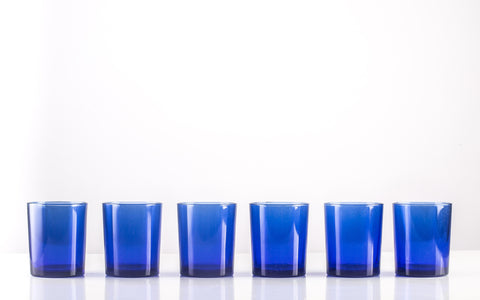 Marinex Set of 6 Drinking Glass 265ml Blue - 5404.6