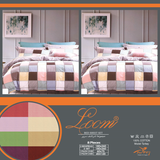 Loom Bed Sheets 8 pieces Sets (2 Bed Sheets (180x260cm)+ 2 Bedspread (180x260cm)+2 Pillow Covers+ 2 Pillow Cases) Multicolor- 8509C
