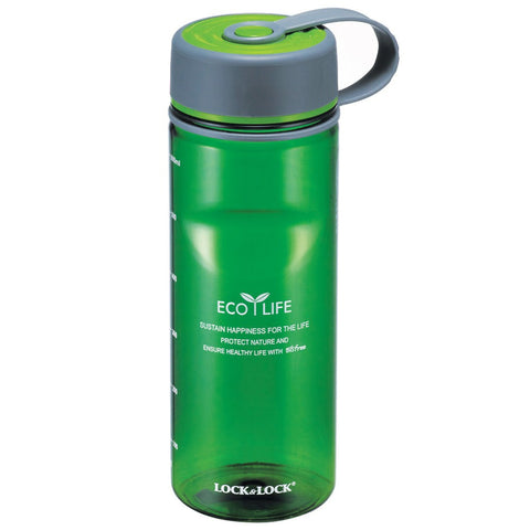 Lock & Lock Water Bottle 650ml Green - ABF603G 