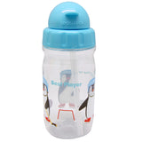 Lock & Lock  Water Bottle with Starw 360ml Blue - ABF630CB