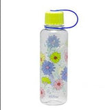 Lock & Lock Water Bottle 480ml Flower Design Green - ABF642GB