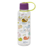 Lock & Lock Water Bottle 480ml Whale Design Purple - ABF642VG