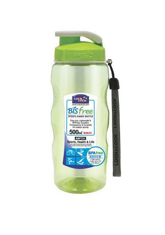 Lock and Lock Water Bottle 500ml Green - ABF721G