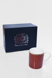 RCI Set of 2 Bone China Mugs & Gift Box Brown- M2B1