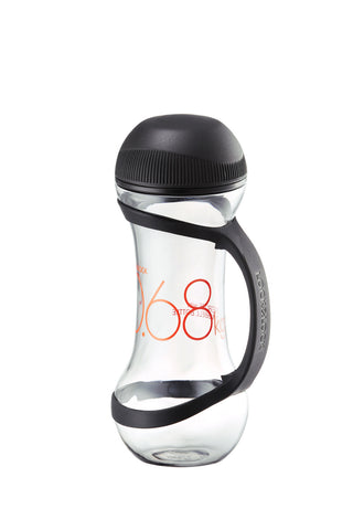 Lock & Lock Water Bottle 560ml Dumbell Design Black - HAP505B