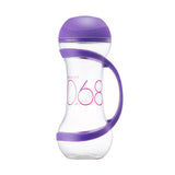 Lock & Lock Water Bottle 560ml Dumbell Design Purple - HAP505V