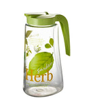 Lock & Lock Water Jug 1.7L Herb Design Green - HAP718H