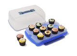 Lock & Lock Cake Plastic Container 10L - HLS104C (Open)