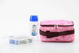 Lock & Lock Lunch Box (500ml water bottle+550ml container+Fork&Spoon+Bag) Pink - HPL815BTS4AP