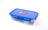 Lock & Lock Rectangle Plastic Container 800ml Blue - HPL816B