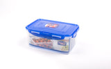 Lock & Lock Rectangle Plastic Container 1.4L Blue - HPL817HB