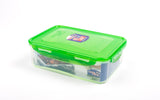 Lock & Lock 3 Piece Plastic Container Set (1.6L x 3) Multicolour - HPL824SA3C