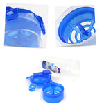 Lock & Lock Round Bottle and Mixer Plastic Container 470ml - HPL931N