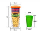 Lock & Lock Water Cups Set (7 cups) Multicolour - HPP703S7