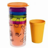 Lock & Lock Water Cups Set (7 cups) Multicolour - HPP703S7