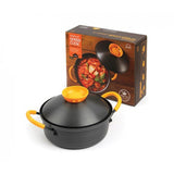 Lock & Lock Speedcook Casserole-18cm-Shallow-2 handle(LCA3185Y)