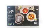 Lock & Lock 2 Piece Frying Pan Set (20cm + 26cm) Grey with Colour Box - LHB5263SP2