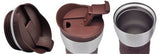Lock & Lock Hot & Cool Vacuum Mug Beige 400ml - LHC033