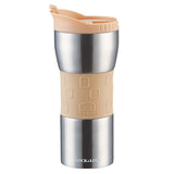 Lock & Lock Hot & Cool Vacuum Mug Beige 400ml - LHC033