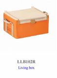 Lock & Lock Living Box 17L  (370x270x180mm) Orange - LLB102R