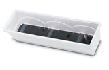 Emsa 501832 LAGO Garden Window Box 75cm White