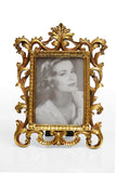 Photo Frame 1 Photo (Photo Size: 12.5 x 17.5 cm) Gold - N233