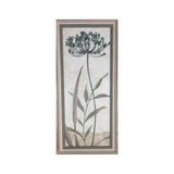 Wooden Tableau Flower 34x73 cm - OYA16