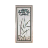 Wooden Tableau Flower 34x73 cm - OYA16