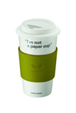 Lock & Lock Cermaic Mug 500ml Green - SLB002G