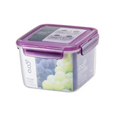 Lock & Lock NEO Square Plastic Contianer 1.5L Purple - ZZF211V